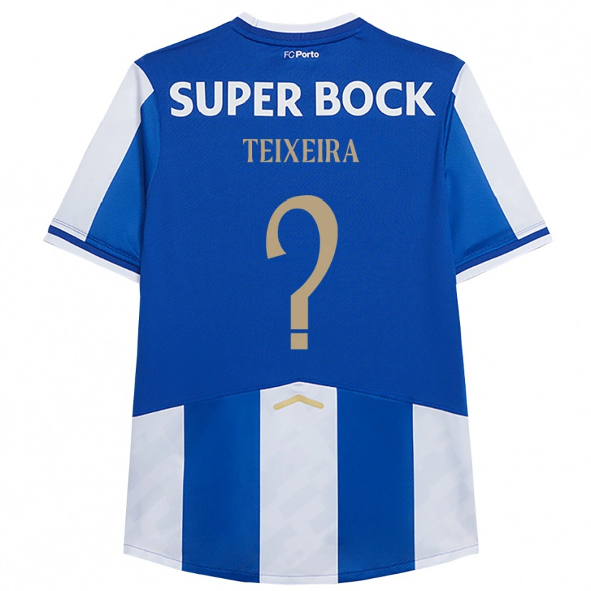Danxen Damen Gonçalo Teixeira #0 Blau Weiß Heimtrikot Trikot 2025/26 T-Shirt Österreich