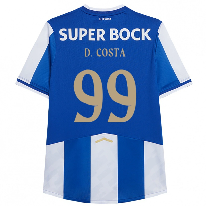 Danxen Damen Diogo Costa #99 Blau Weiß Heimtrikot Trikot 2025/26 T-Shirt Österreich