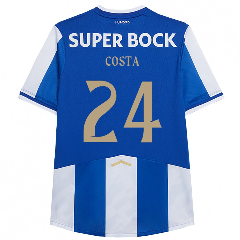 Danxen Damen João Costa #24 Blau Weiß Heimtrikot Trikot 2025/26 T-Shirt Österreich