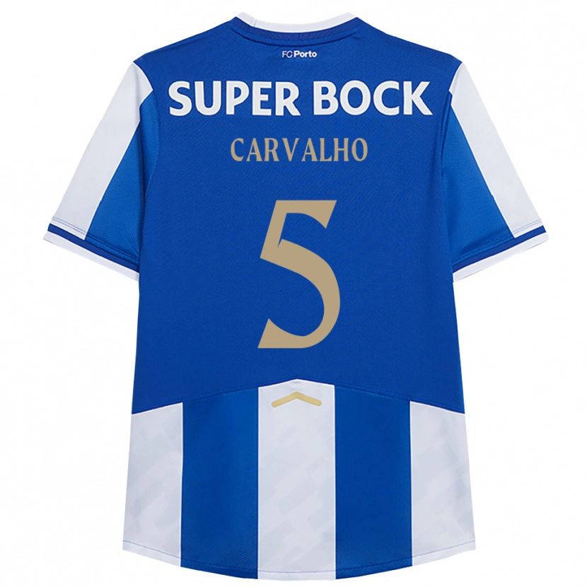 Danxen Damen Guilherme Carvalho #5 Blau Weiß Heimtrikot Trikot 2025/26 T-Shirt Österreich