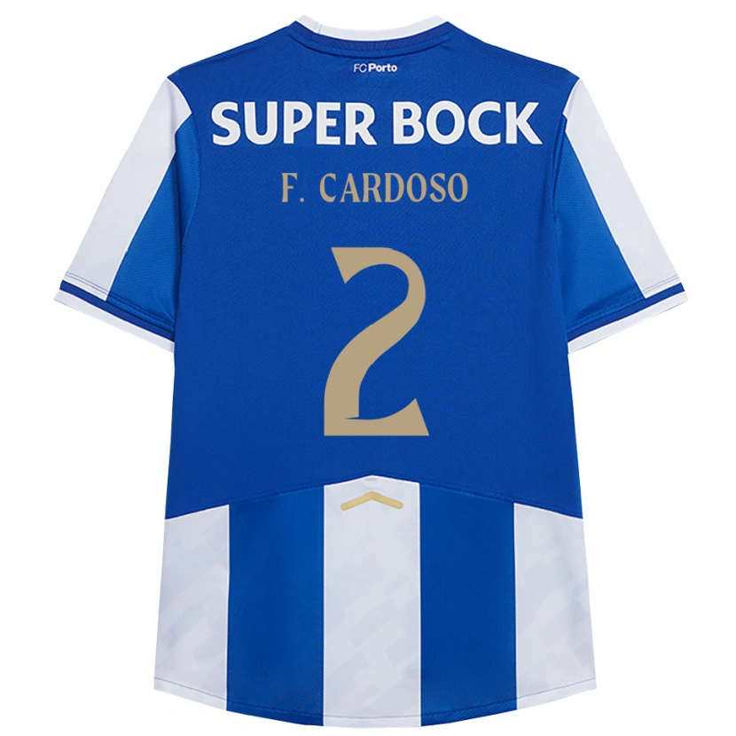 Danxen Damen Fábio Cardoso #2 Blau Weiß Heimtrikot Trikot 2025/26 T-Shirt Österreich