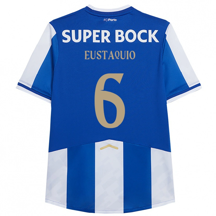 Danxen Damen Stephen Eustaquio #6 Blau Weiß Heimtrikot Trikot 2025/26 T-Shirt Österreich