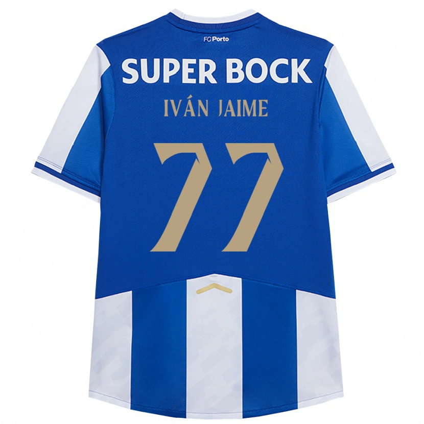 Danxen Damen Iván Jaime #77 Blau Weiß Heimtrikot Trikot 2025/26 T-Shirt Österreich