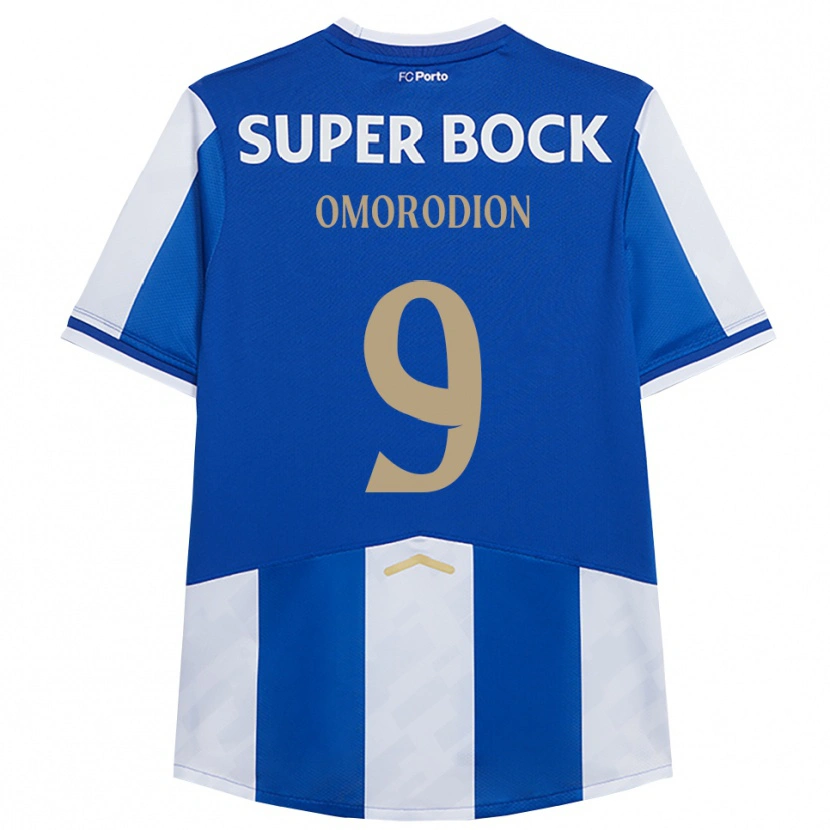 Danxen Damen Samu Aghehowa #9 Blau Weiß Heimtrikot Trikot 2025/26 T-Shirt Österreich