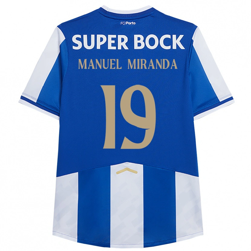 Danxen Damen Manuel Miranda #19 Blau Weiß Heimtrikot Trikot 2025/26 T-Shirt Österreich