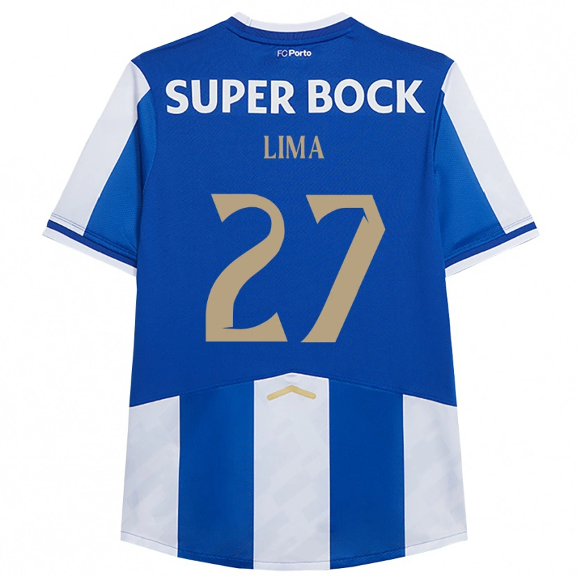Danxen Damen Cláudia Lima #27 Blau Weiß Heimtrikot Trikot 2025/26 T-Shirt Österreich