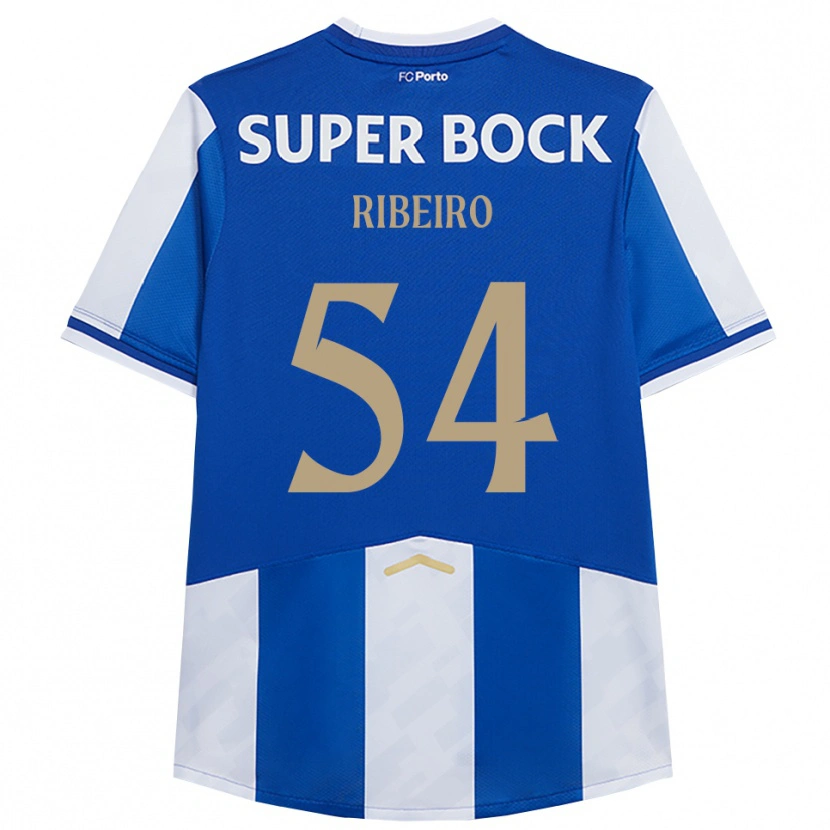 Danxen Damen António Ribeiro #54 Blau Weiß Heimtrikot Trikot 2025/26 T-Shirt Österreich