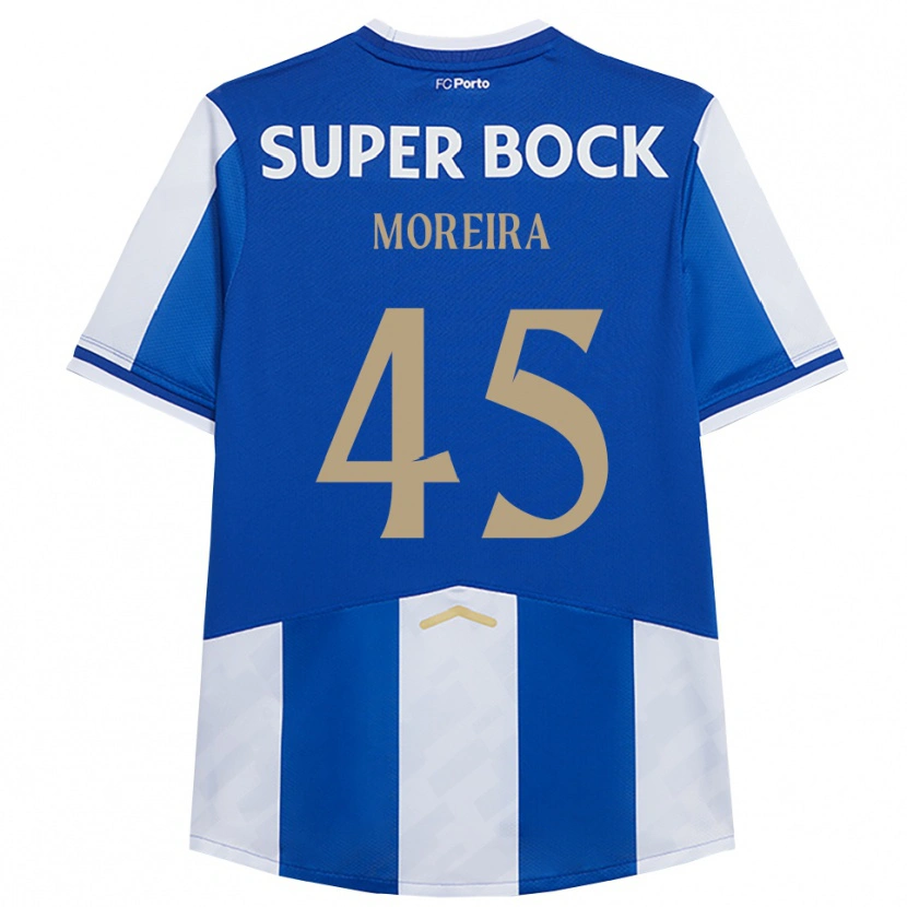 Danxen Damen João Moreira #45 Blau Weiß Heimtrikot Trikot 2025/26 T-Shirt Österreich