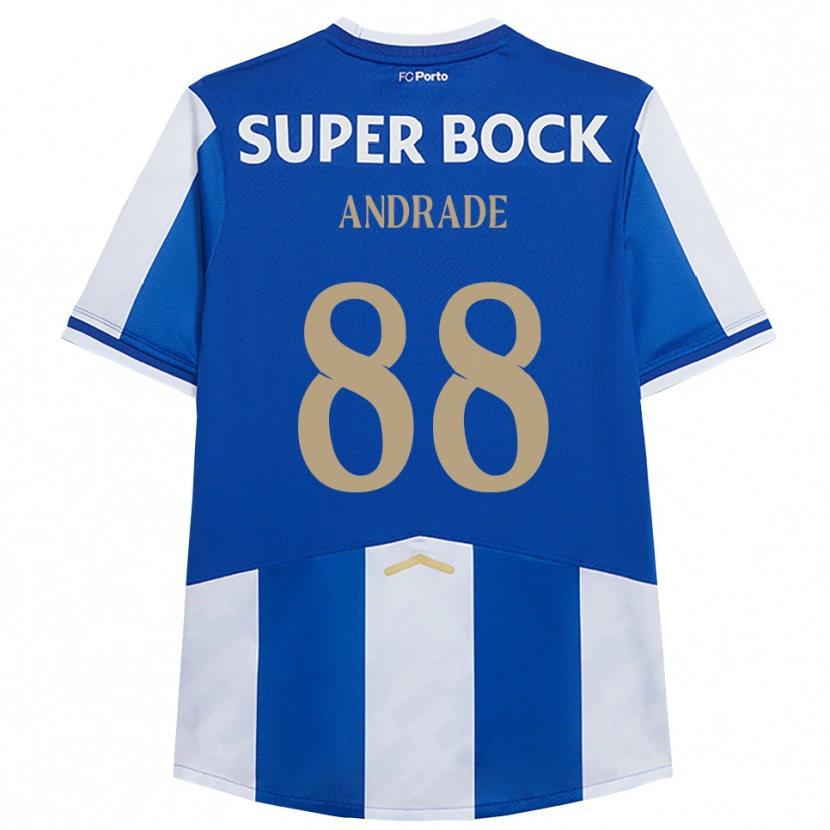 Danxen Damen Domingos Andrade #88 Blau Weiß Heimtrikot Trikot 2025/26 T-Shirt Österreich