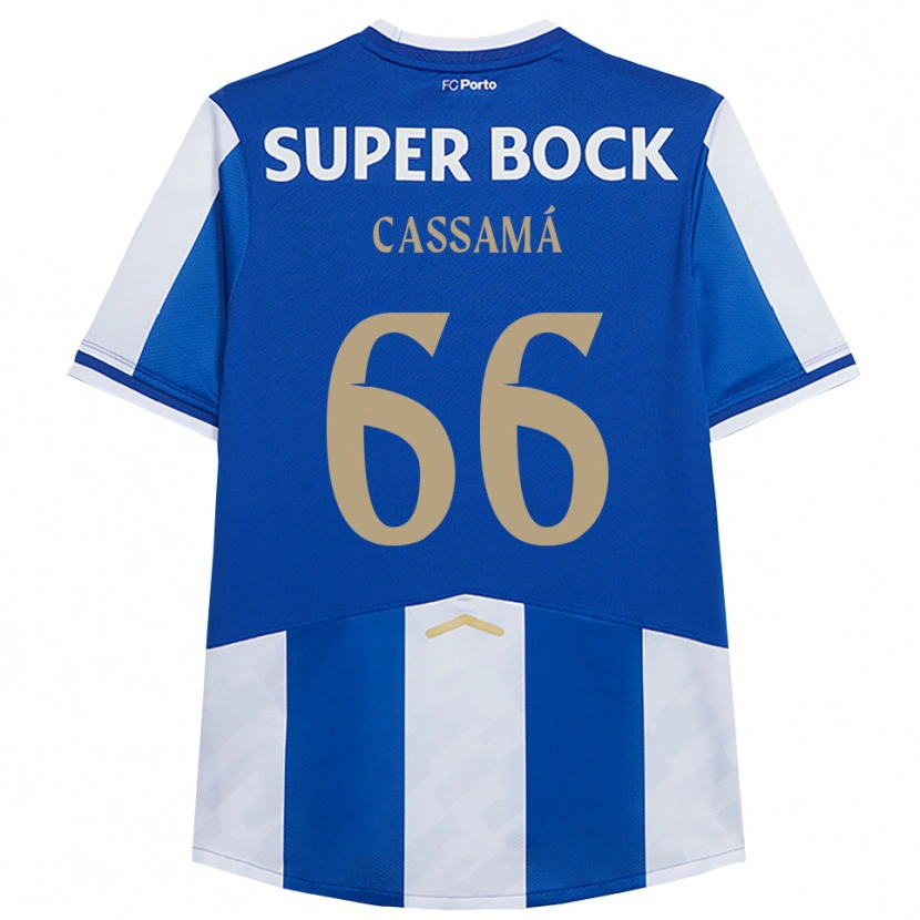 Danxen Damen Adramane Cassamá #66 Blau Weiß Heimtrikot Trikot 2025/26 T-Shirt Österreich