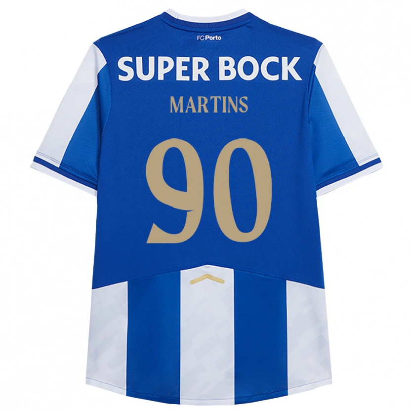 Danxen Damen Gil Martins #90 Blau Weiß Heimtrikot Trikot 2025/26 T-Shirt Österreich
