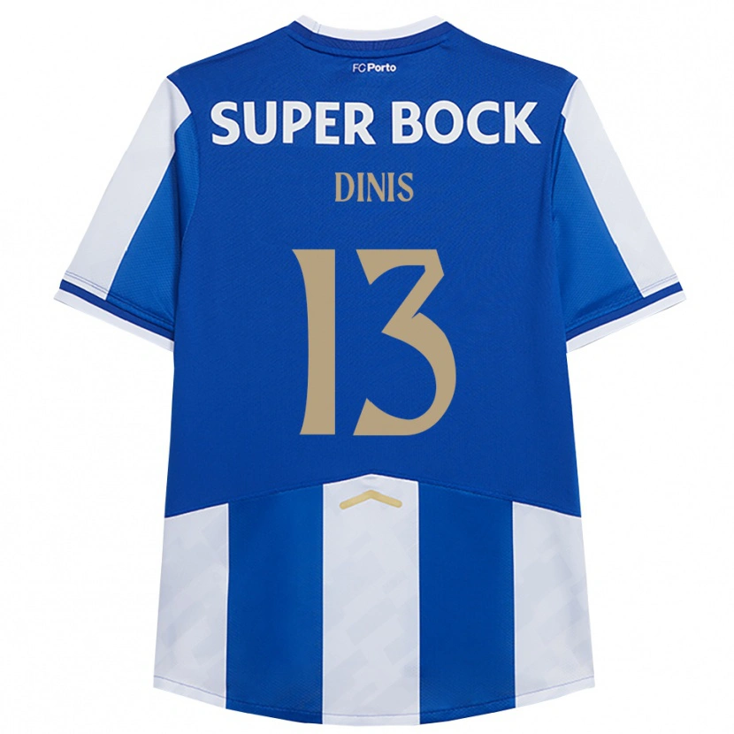 Danxen Damen Vasco Dinis #13 Blau Weiß Heimtrikot Trikot 2025/26 T-Shirt Österreich