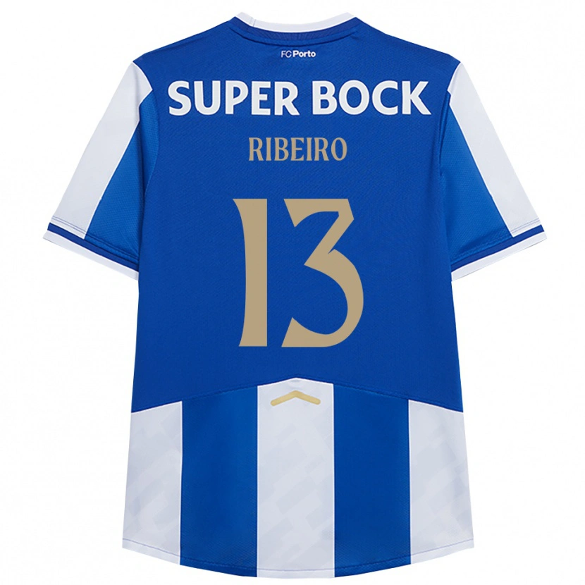 Danxen Damen Salvador Ribeiro #13 Blau Weiß Heimtrikot Trikot 2025/26 T-Shirt Österreich