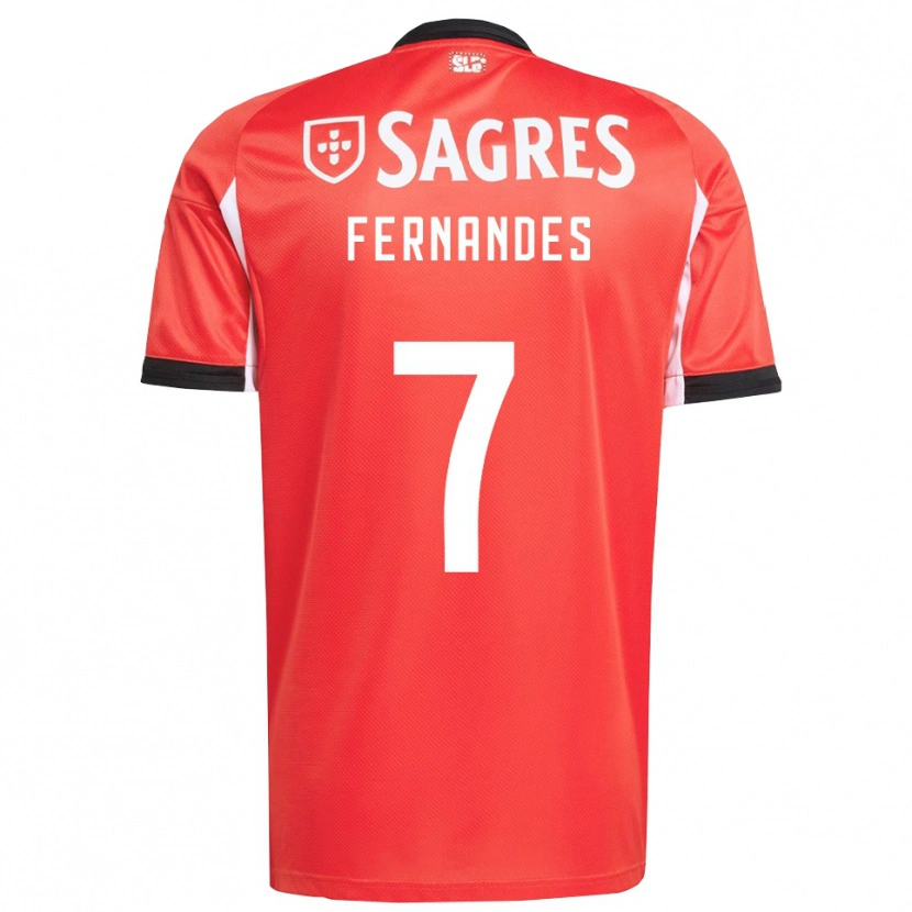 Danxen Damen Ricardo Fernandes #7 Rot Weiß Heimtrikot Trikot 2025/26 T-Shirt Österreich