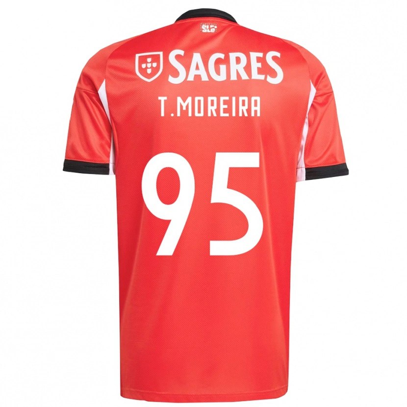 Danxen Damen Tomás Moreira #95 Rot Weiß Heimtrikot Trikot 2025/26 T-Shirt Österreich