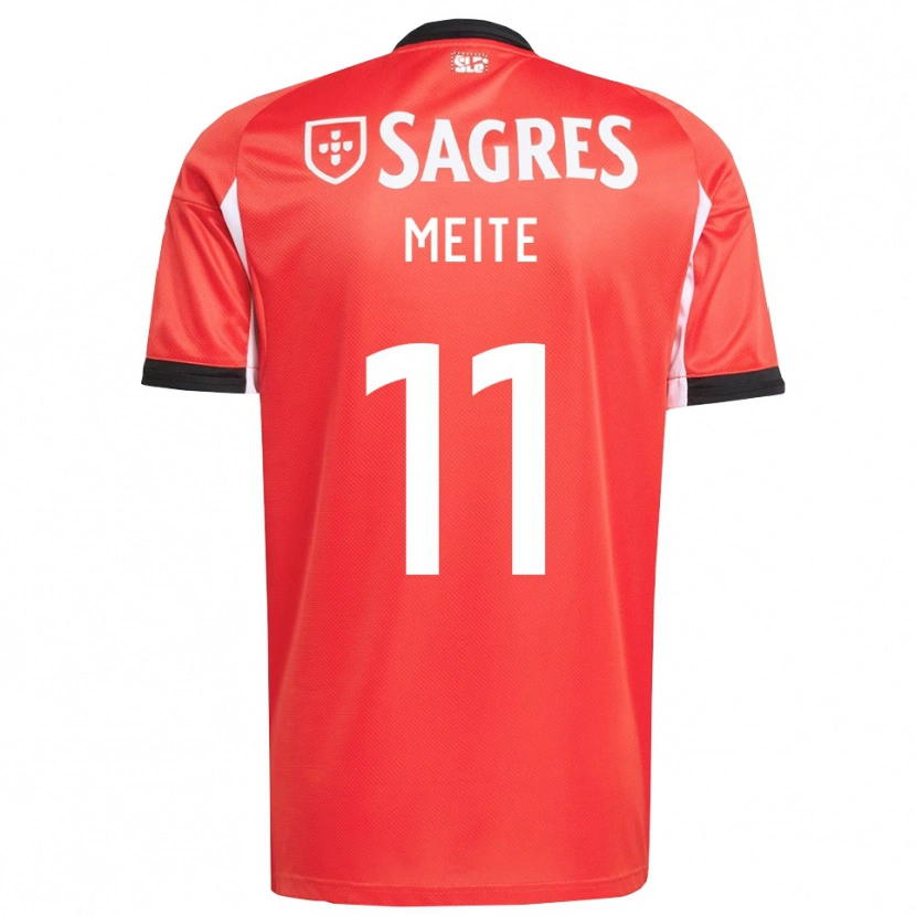 Danxen Damen Soualiho Meite #11 Rot Weiß Heimtrikot Trikot 2025/26 T-Shirt Österreich