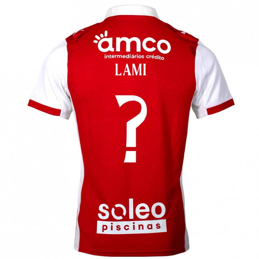 Danxen Damen Dário Lami #0 Rot Weiß Heimtrikot Trikot 2025/26 T-Shirt Österreich