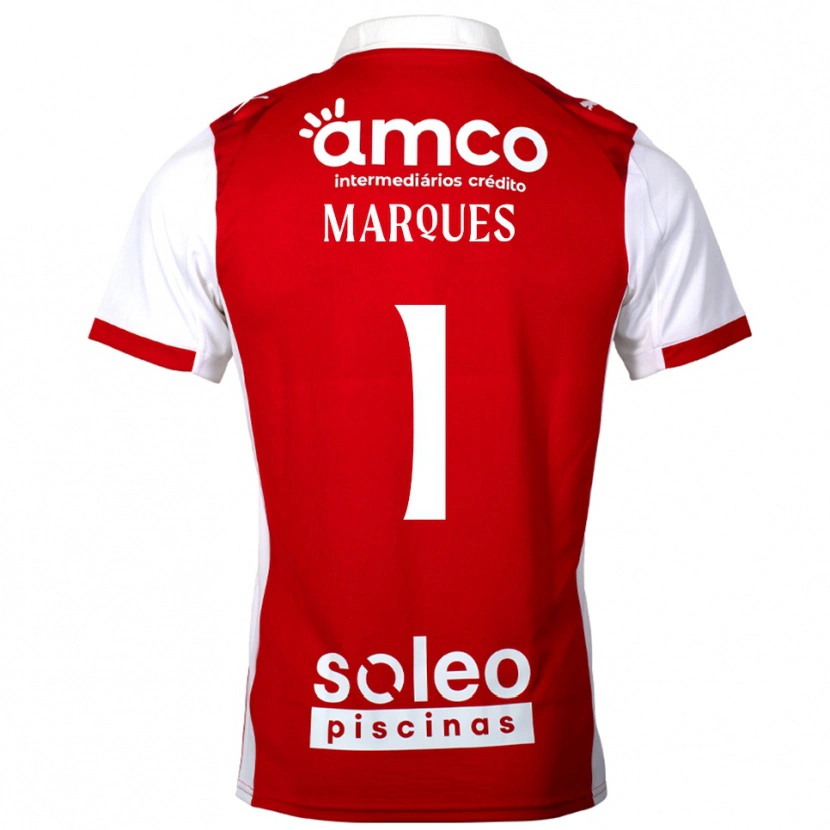 Danxen Damen André Marques #1 Rot Weiß Heimtrikot Trikot 2025/26 T-Shirt Österreich