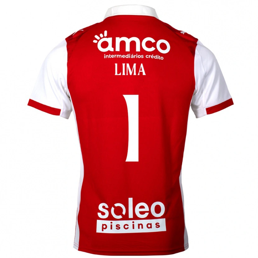 Danxen Damen Aline Lima #1 Rot Weiß Heimtrikot Trikot 2025/26 T-Shirt Österreich