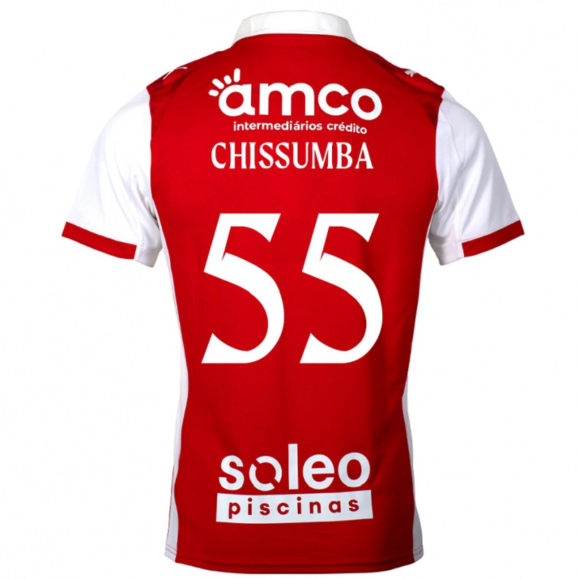 Danxen Damen Chissumba #55 Rot Weiß Heimtrikot Trikot 2025/26 T-Shirt Österreich