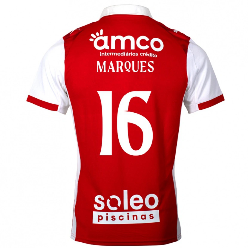 Danxen Damen Rodrigo Marques #16 Rot Weiß Heimtrikot Trikot 2025/26 T-Shirt Österreich