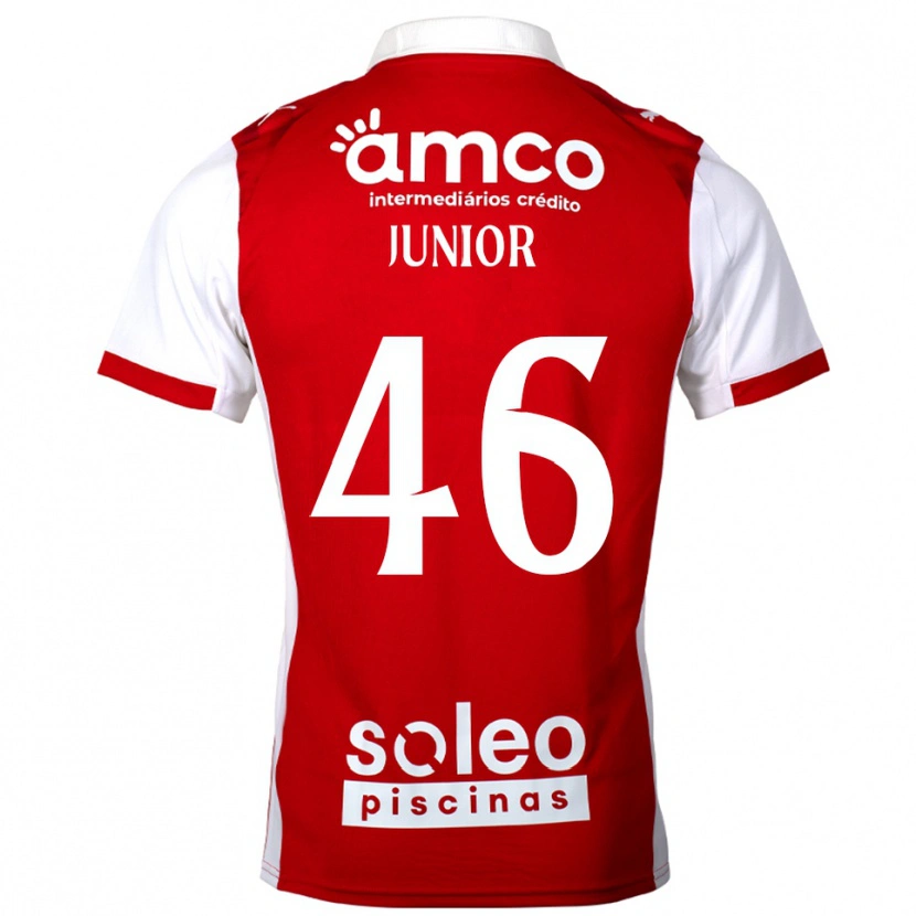 Danxen Damen Mário Junior #46 Rot Weiß Heimtrikot Trikot 2025/26 T-Shirt Österreich