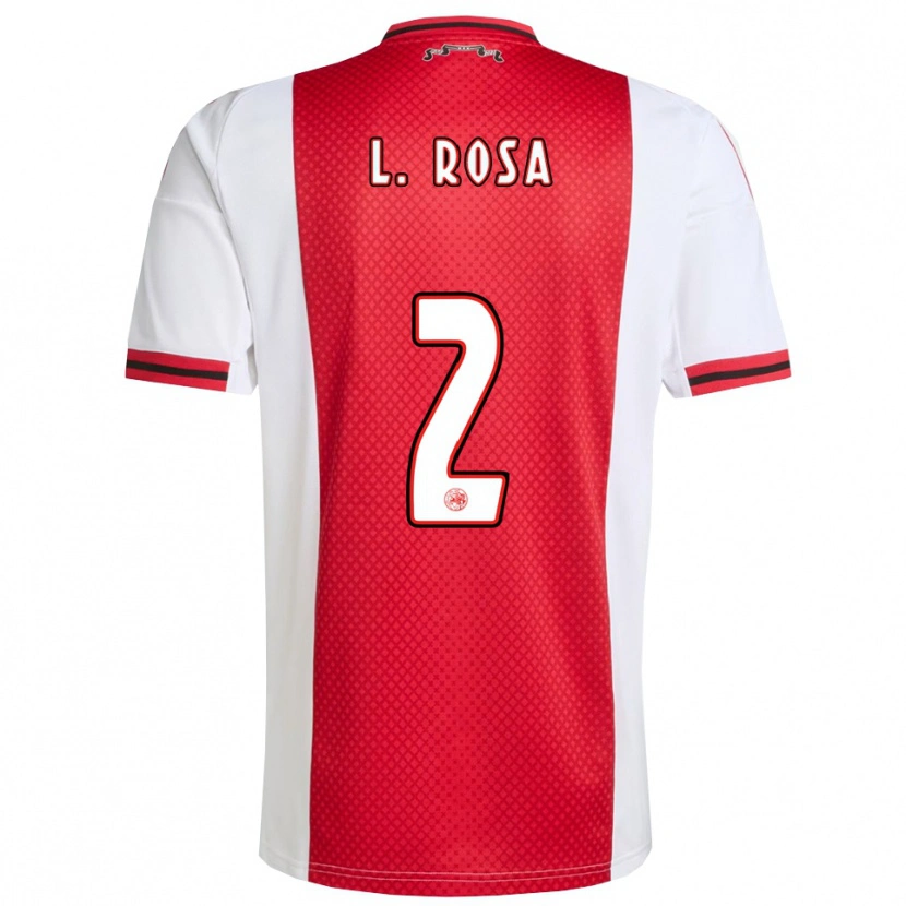 Danxen Damen Lucas Rosa #2 Rot Weiß Heimtrikot Trikot 2025/26 T-Shirt Österreich