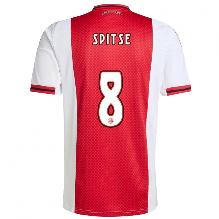 Danxen Damen Sherida Spitse #8 Rot Weiß Heimtrikot Trikot 2025/26 T-Shirt Österreich