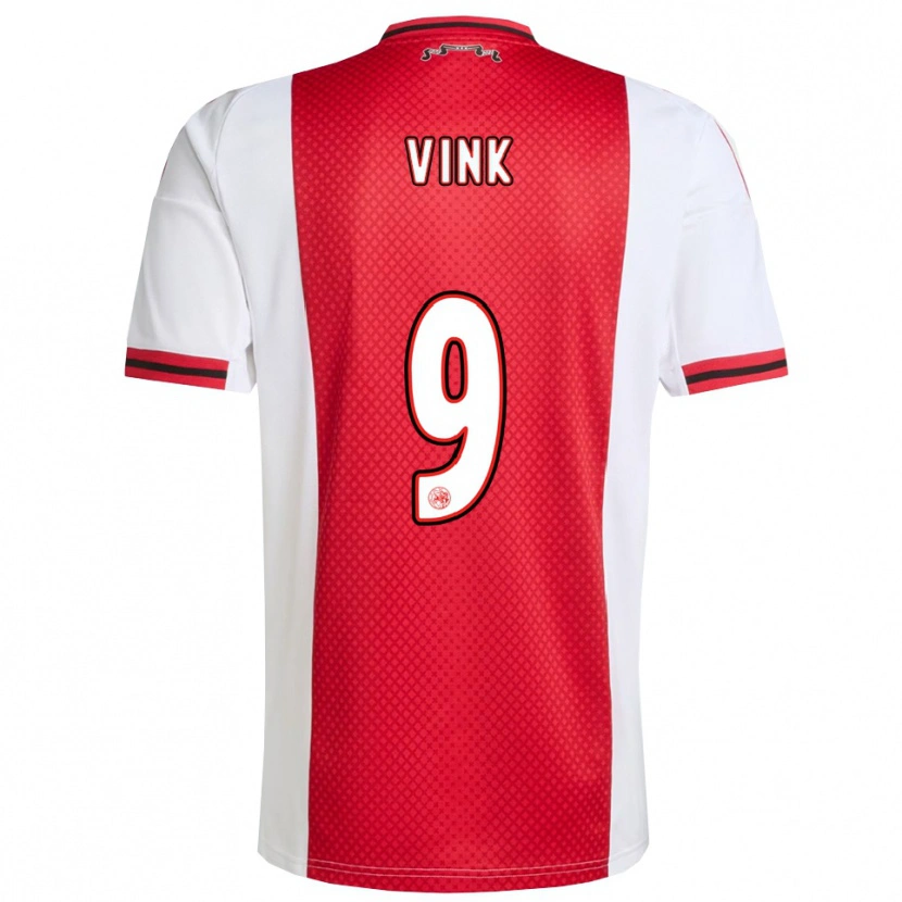 Danxen Damen Skye Vink #9 Rot Weiß Heimtrikot Trikot 2025/26 T-Shirt Österreich