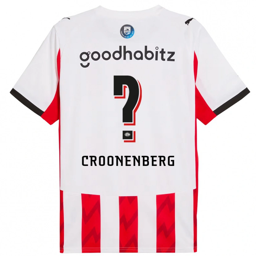 Danxen Damen Luca Croonenberg #0 Rot Weiß Heimtrikot Trikot 2025/26 T-Shirt Österreich