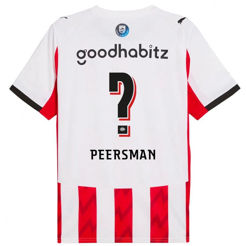 Danxen Damen Kjell Peersman #0 Rot Weiß Heimtrikot Trikot 2025/26 T-Shirt Österreich