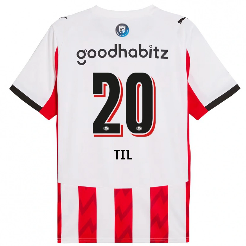 Danxen Damen Guus Til #20 Rot Weiß Heimtrikot Trikot 2025/26 T-Shirt Österreich