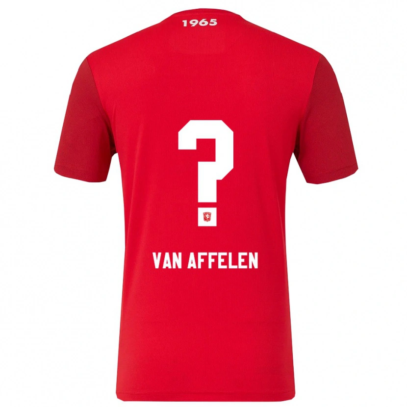 Danxen Damen Pim Van Affelen Van Saemsfoort #0 Rot Weiß Heimtrikot Trikot 2025/26 T-Shirt Österreich