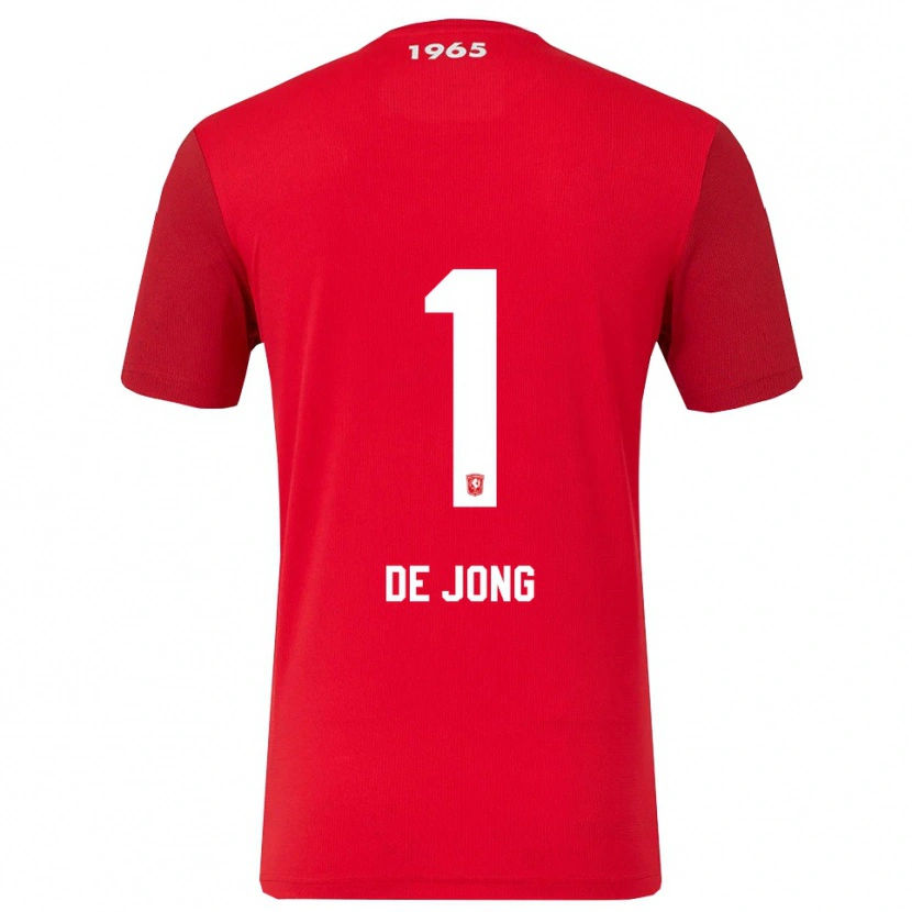 Danxen Damen Danielle De Jong #1 Rot Weiß Heimtrikot Trikot 2025/26 T-Shirt Österreich