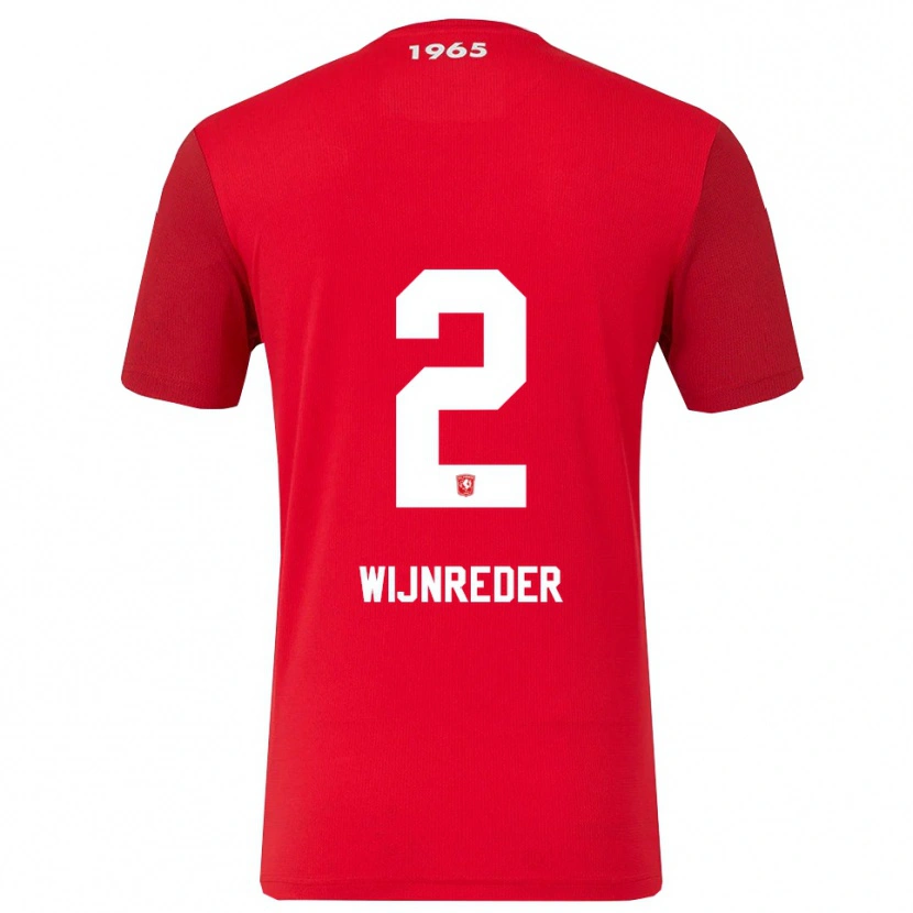 Danxen Damen Jeppe Wijnreder #2 Rot Weiß Heimtrikot Trikot 2025/26 T-Shirt Österreich