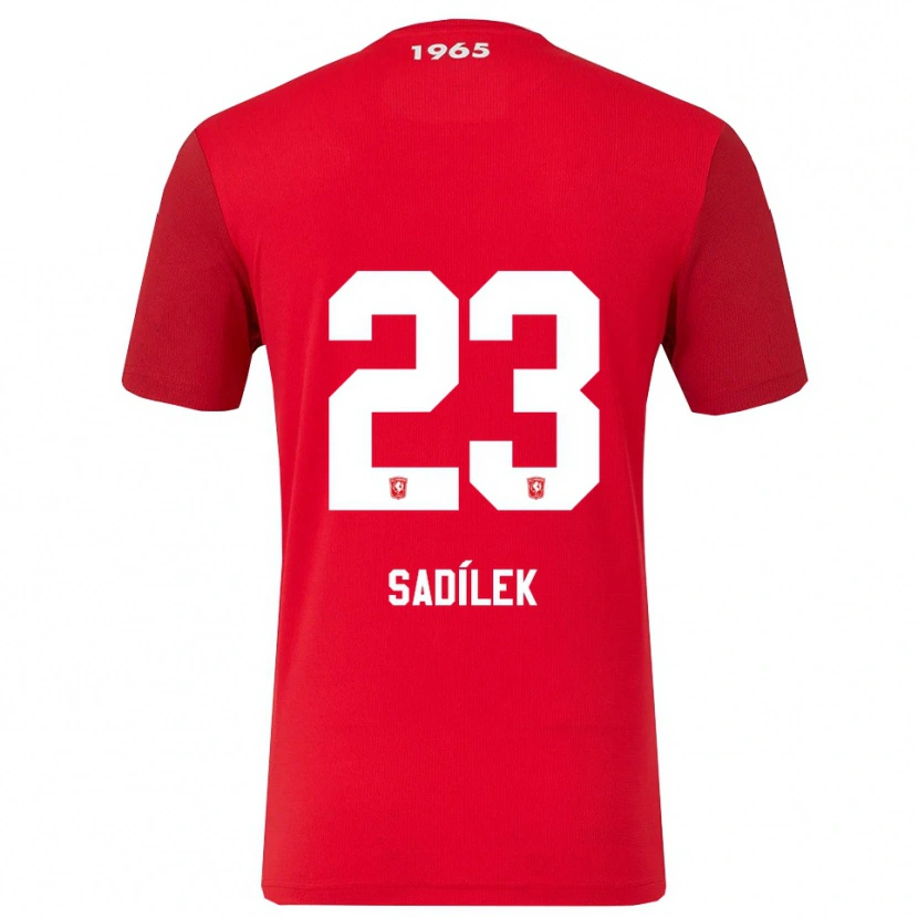 Danxen Damen Michal Sadilek #23 Rot Weiß Heimtrikot Trikot 2025/26 T-Shirt Österreich