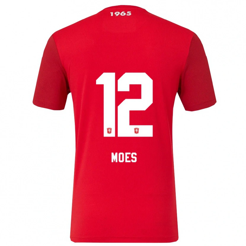 Danxen Damen Lucas Moes #12 Rot Weiß Heimtrikot Trikot 2025/26 T-Shirt Österreich