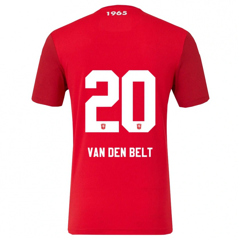 Danxen Damen Thomas Van Den Belt #20 Rot Weiß Heimtrikot Trikot 2025/26 T-Shirt Österreich