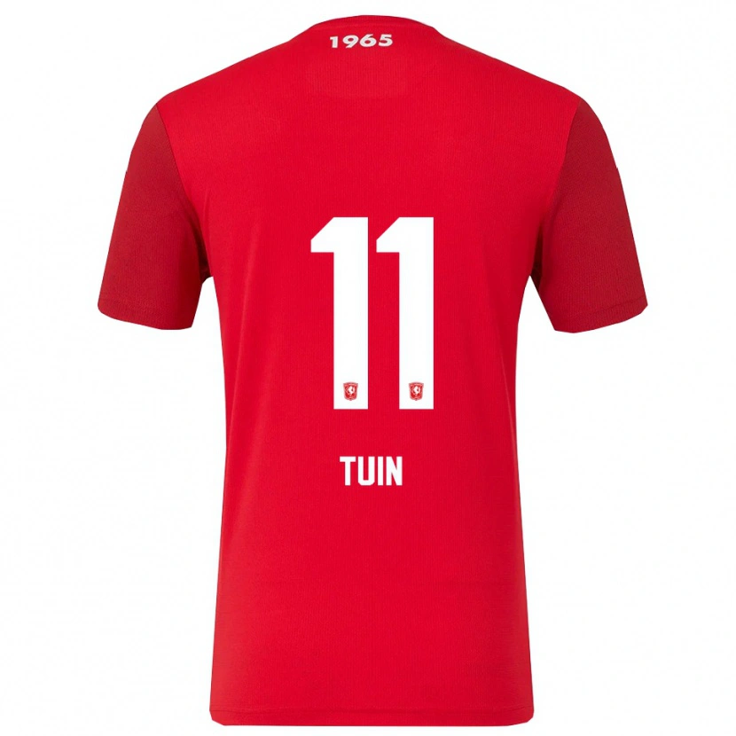 Danxen Damen Alieke Tuin #11 Rot Weiß Heimtrikot Trikot 2025/26 T-Shirt Österreich