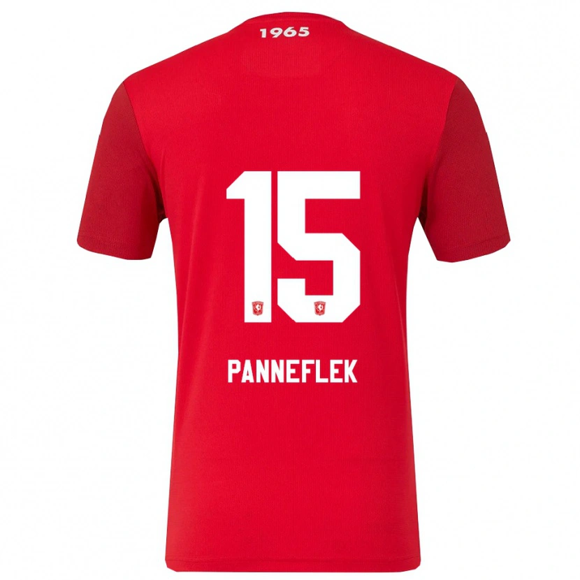 Danxen Damen Owen Panneflek #15 Rot Weiß Heimtrikot Trikot 2025/26 T-Shirt Österreich