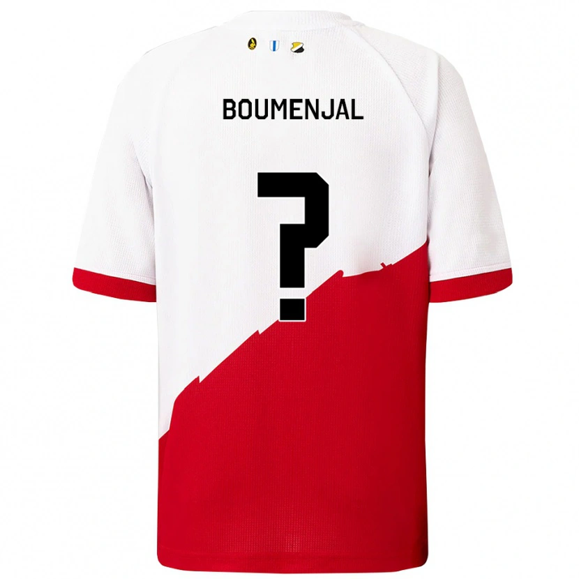 Danxen Damen Achraf Boumenjal #0 Weiß Rot Heimtrikot Trikot 2025/26 T-Shirt Österreich