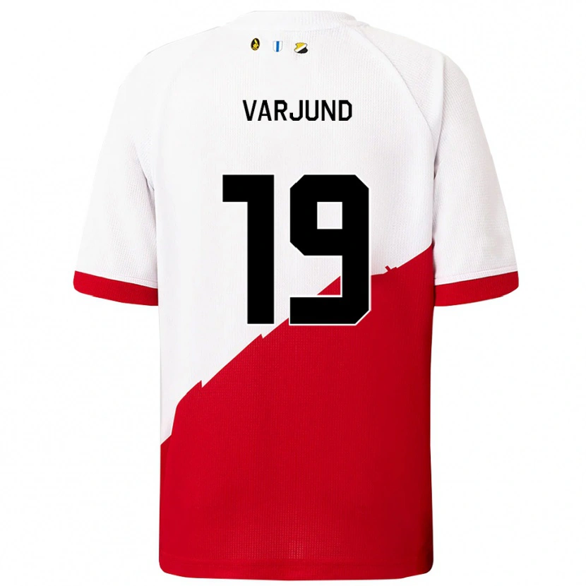 Danxen Damen Tony Varjund #19 Weiß Rot Heimtrikot Trikot 2025/26 T-Shirt Österreich
