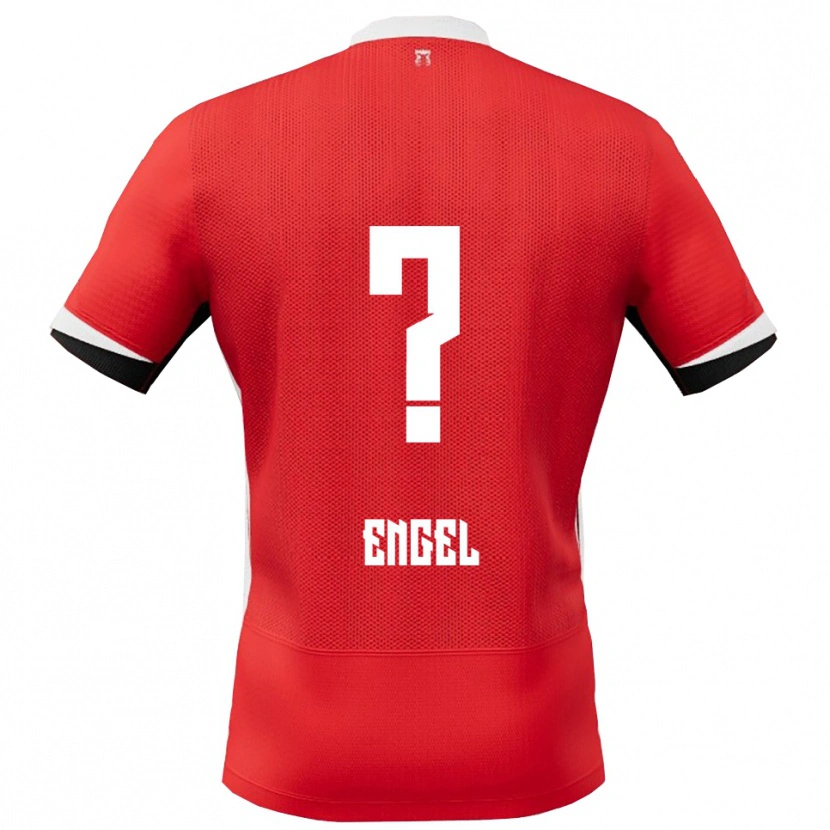 Danxen Damen Misha Engel #0 Rot Weiß Heimtrikot Trikot 2025/26 T-Shirt Österreich
