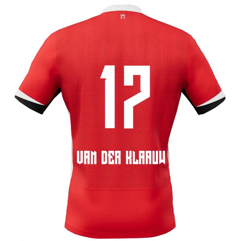 Danxen Damen Deacon Van Der Klaauw #17 Rot Weiß Heimtrikot Trikot 2025/26 T-Shirt Österreich