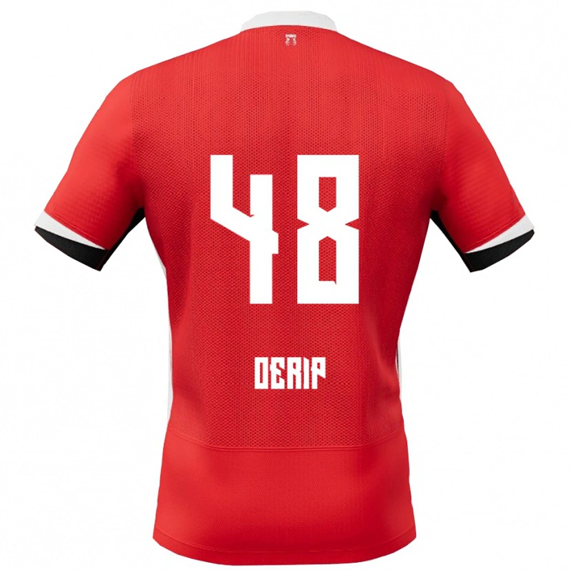 Danxen Damen Julian Oerip #48 Rot Weiß Heimtrikot Trikot 2025/26 T-Shirt Österreich