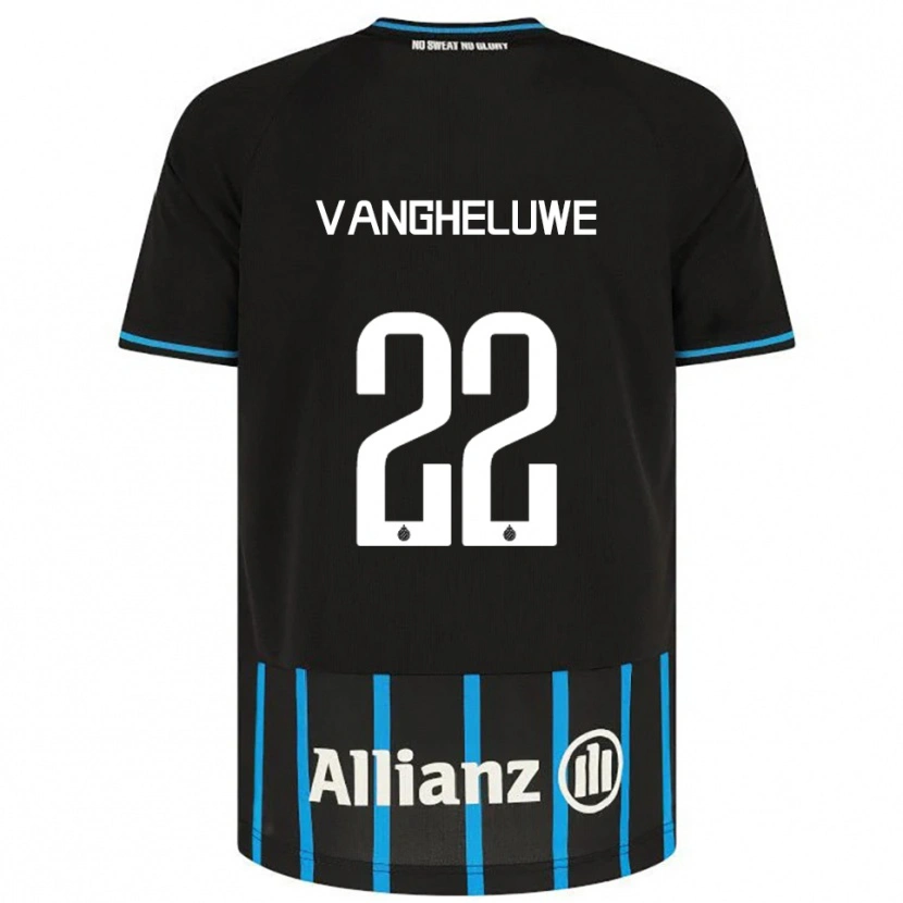 Danxen Damen Jody Vangheluwe #22 Schwarz Blau Heimtrikot Trikot 2025/26 T-Shirt Österreich