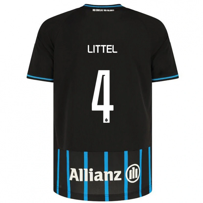 Danxen Damen Amy Littel #4 Schwarz Blau Heimtrikot Trikot 2025/26 T-Shirt Österreich