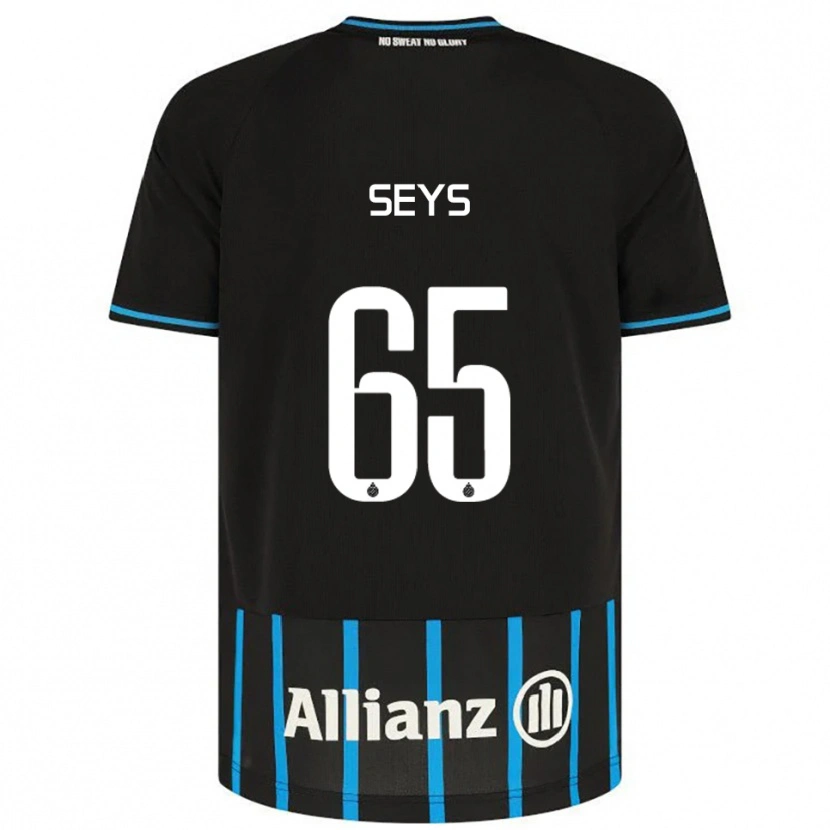 Danxen Damen Joaquin Seys #65 Schwarz Blau Heimtrikot Trikot 2025/26 T-Shirt Österreich