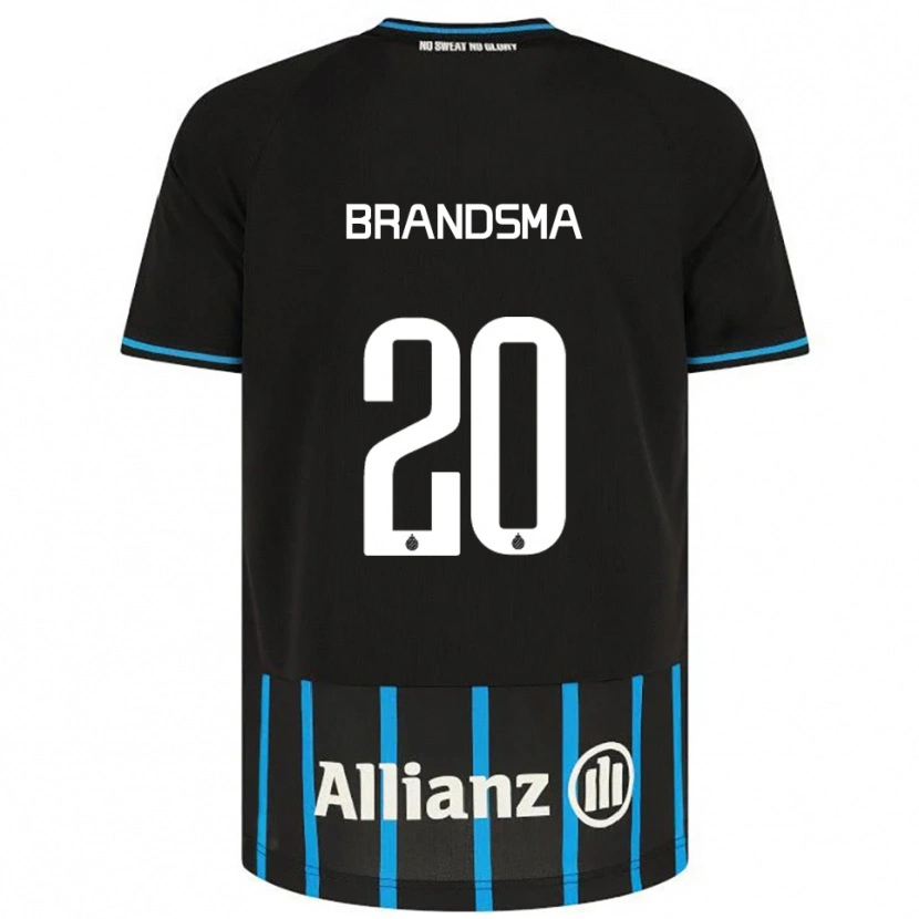 Danxen Damen Ilke Brandsma #20 Schwarz Blau Heimtrikot Trikot 2025/26 T-Shirt Österreich