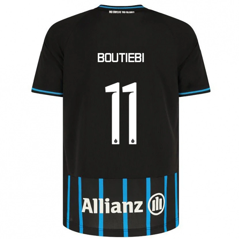 Danxen Damen Rania Boutiebi #11 Schwarz Blau Heimtrikot Trikot 2025/26 T-Shirt Österreich